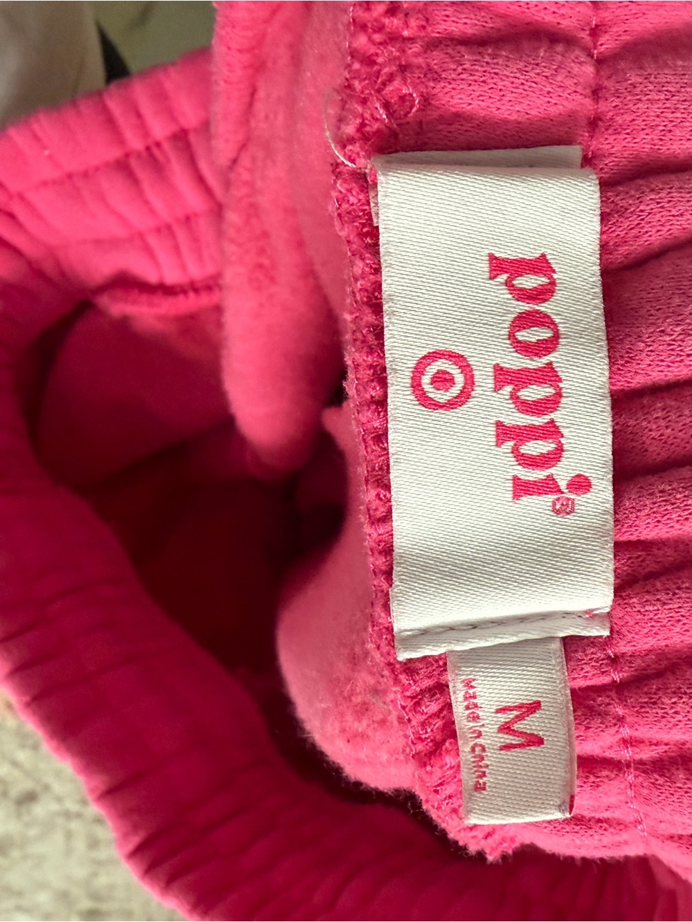 Poppi Target colab Pink 'Serving Flavor' Graphic Jogger Sweatpants - Picture 3 of 3
